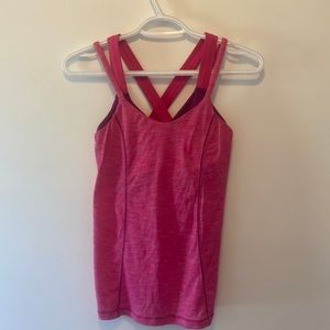 Lululemon tank, size 4